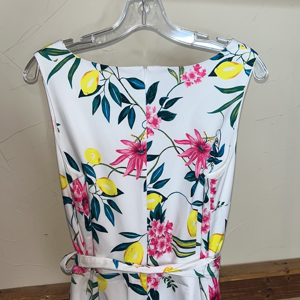 RSVP by Talbots Lively Lemon Dress size 12 - Picture 6 of 11